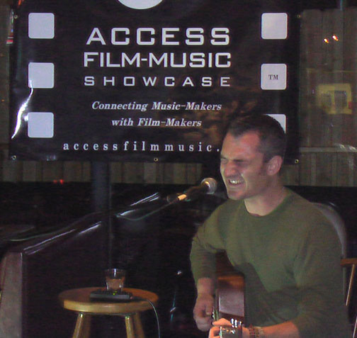 Bobby Syvarth at 2009 Access Film-Music "Sneak Peek"